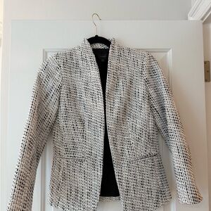 Chic Black and White Women's Jacket